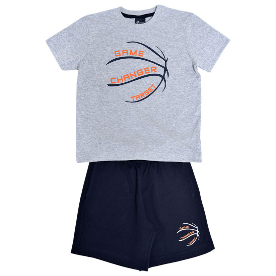 Target Παιδικό σετ Kids Set T-Shirt S.Jersey Bermuda Jersey ''Basket''